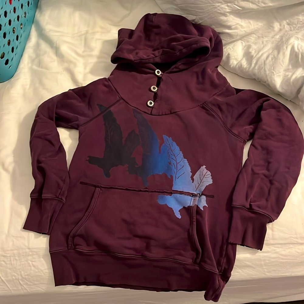 We The Free purple hoodie